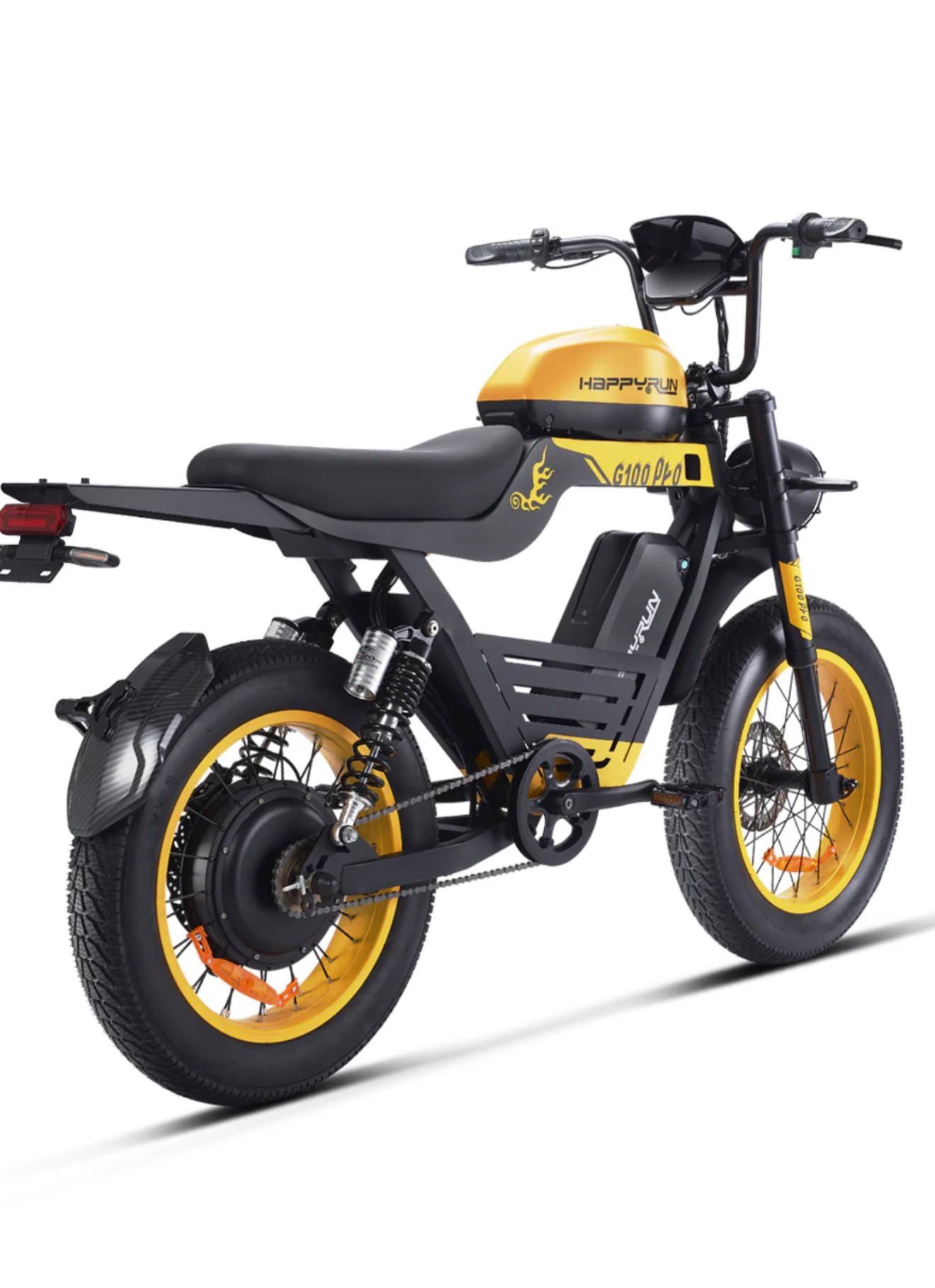 HappyRun G100 Pro 6000W Dual Battery Electric Bike